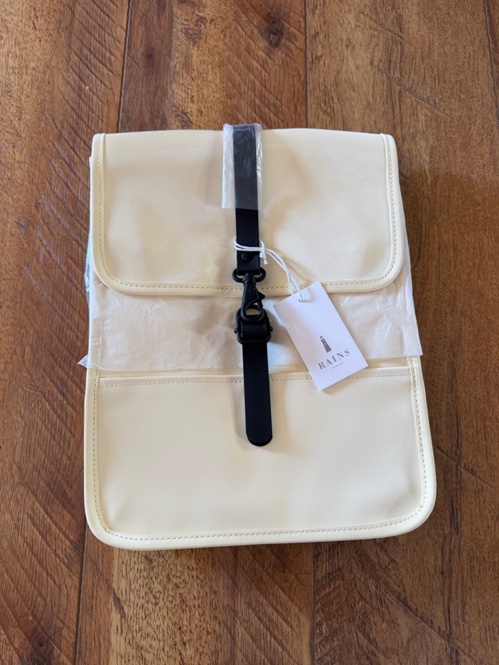 NWT Rains Micro Backpack Pearl - Picture 2 of 11